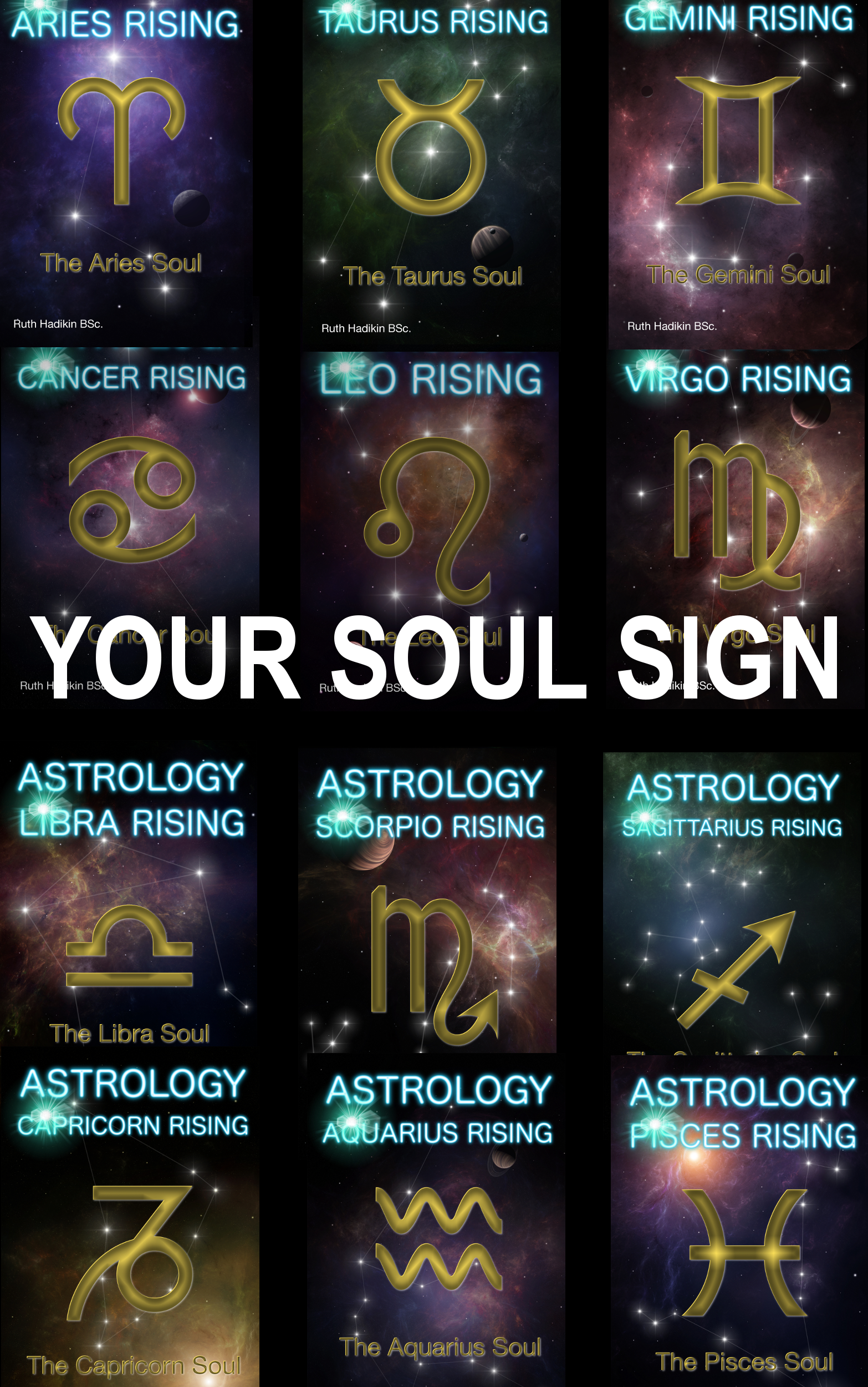 Your Soul Sign book collage